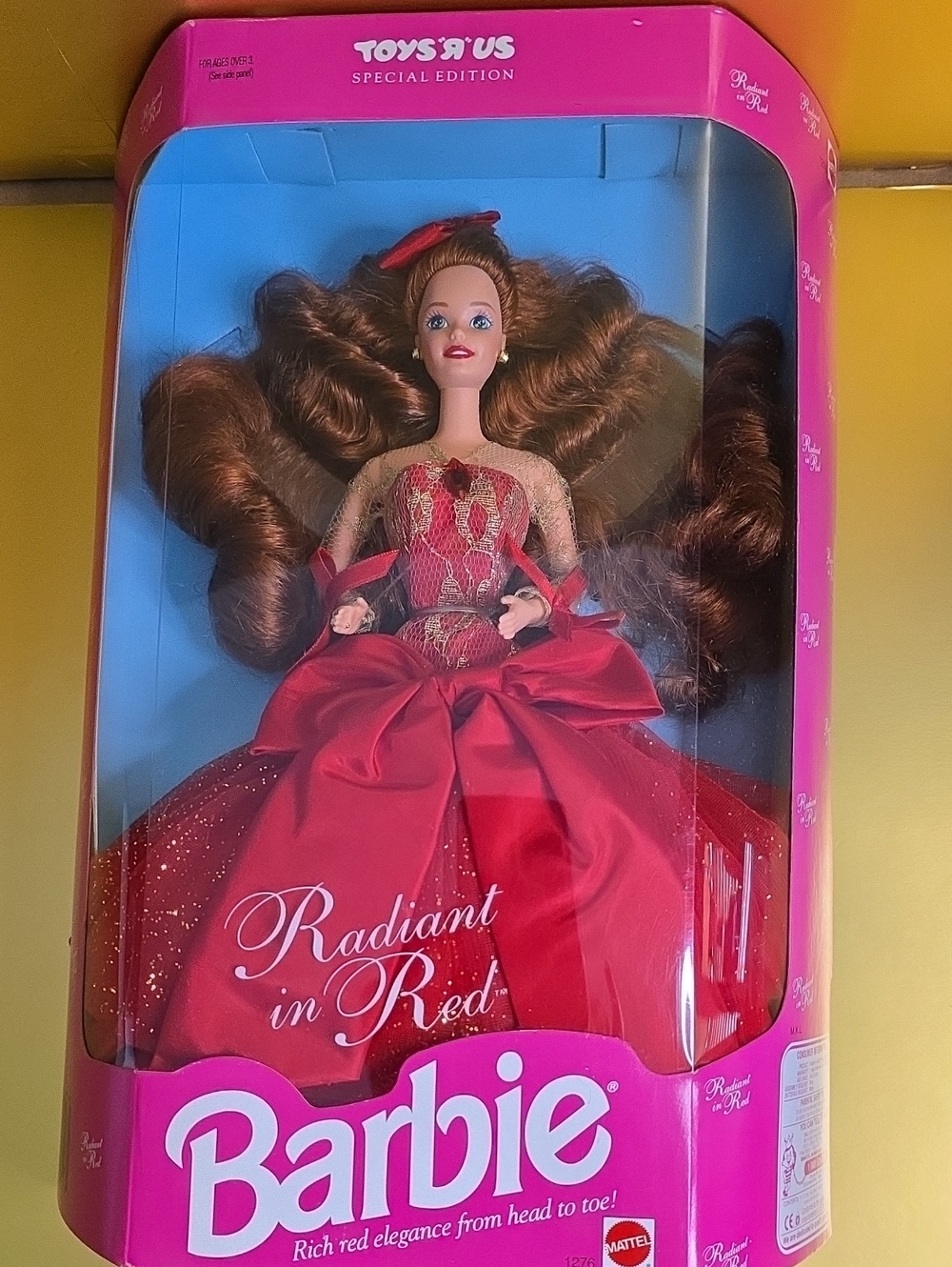 Barbie Radiant in Red Toys"R"Us Special Edition Doll - Red and Brown
